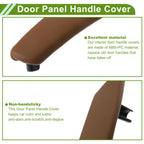 Door Panel Handle Pull Trim Cover for BMW X5 (2008-2013) Light Brown