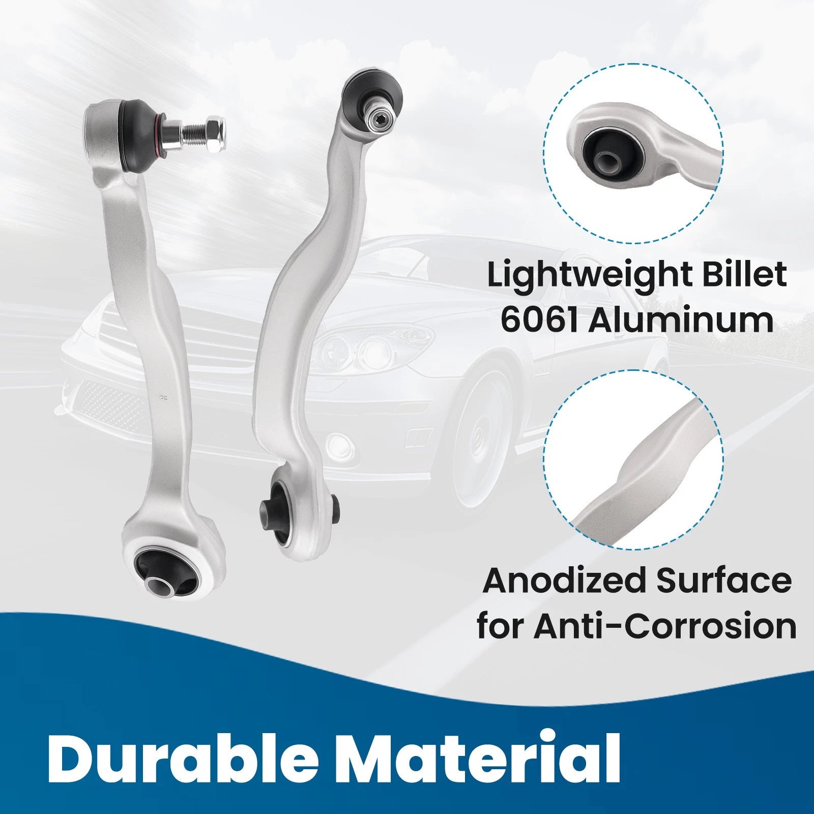 Front Lower Control Arm + Ball Joint RH for Mercedes CL600 S600 (2007–2013) 2213306411
