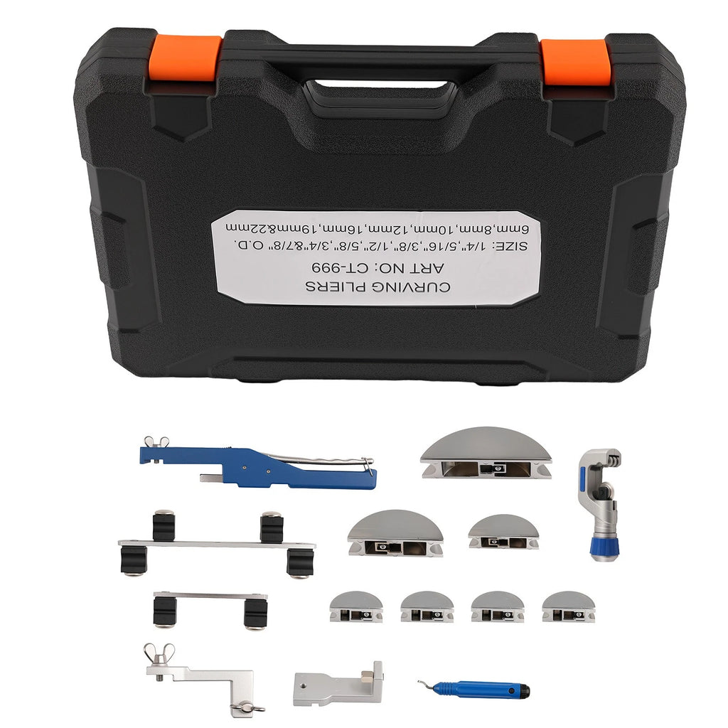 Tube Bender Ratchet Kit w/ Cutter & Deburring Tool for 1/4–7/8in (2000–2000)