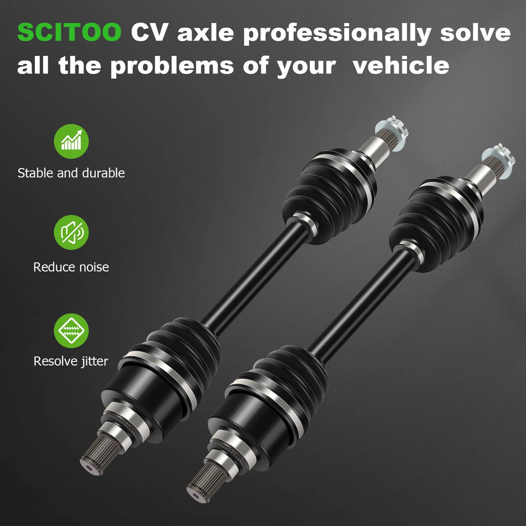 Pair of CV Axles for Arctic Cat Wildcat (2014–2017)