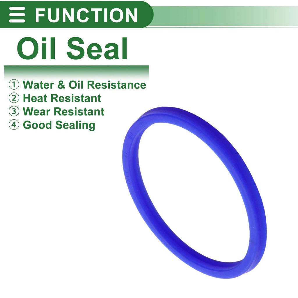 Set of 5 Oil Seal Rotary Shaft Seal 71x80x6mm for Various Models 