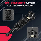 Front & Rear Gas Shocks Strut Assembly for 2009-2013 Ford F-150 4WD (4pcs)