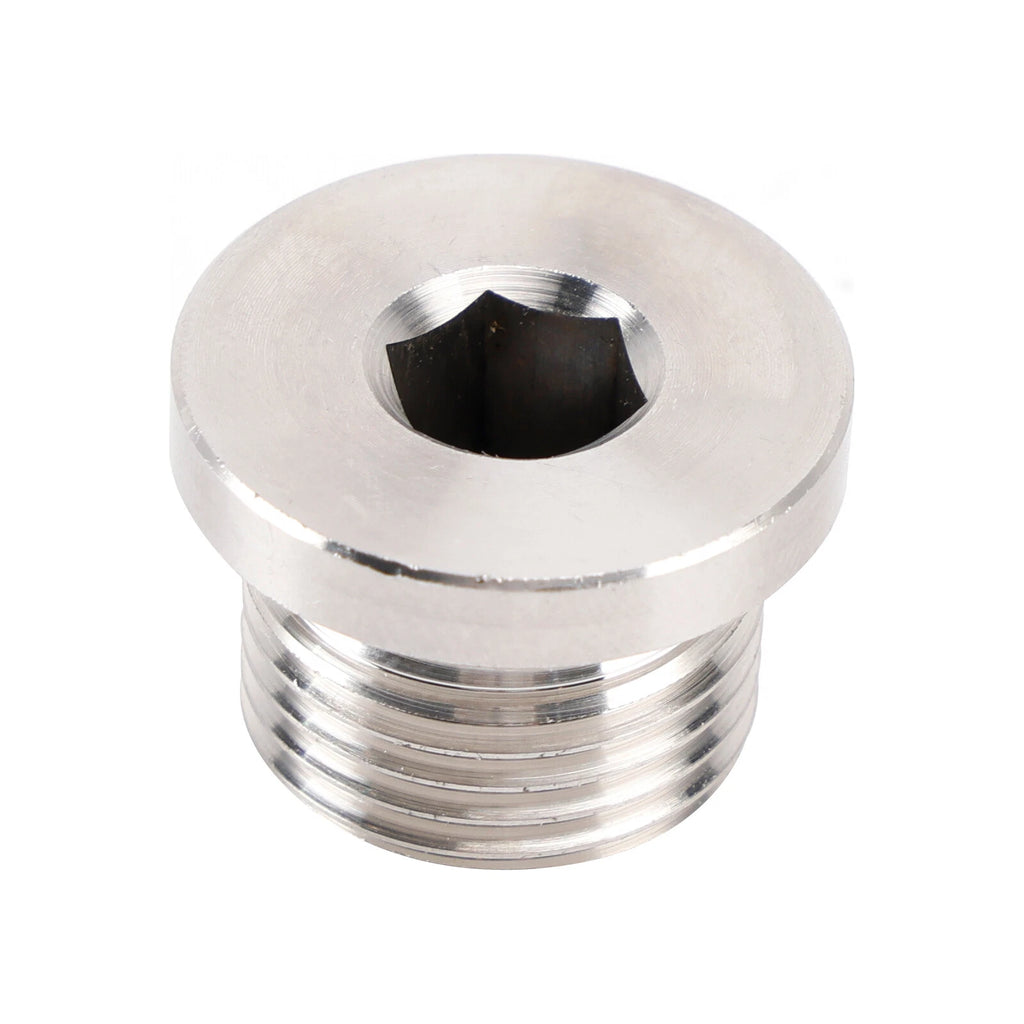 5X M18 x 1.5 Sensor Plug Cap with Copper Washer for Universal Fit Motorcycle