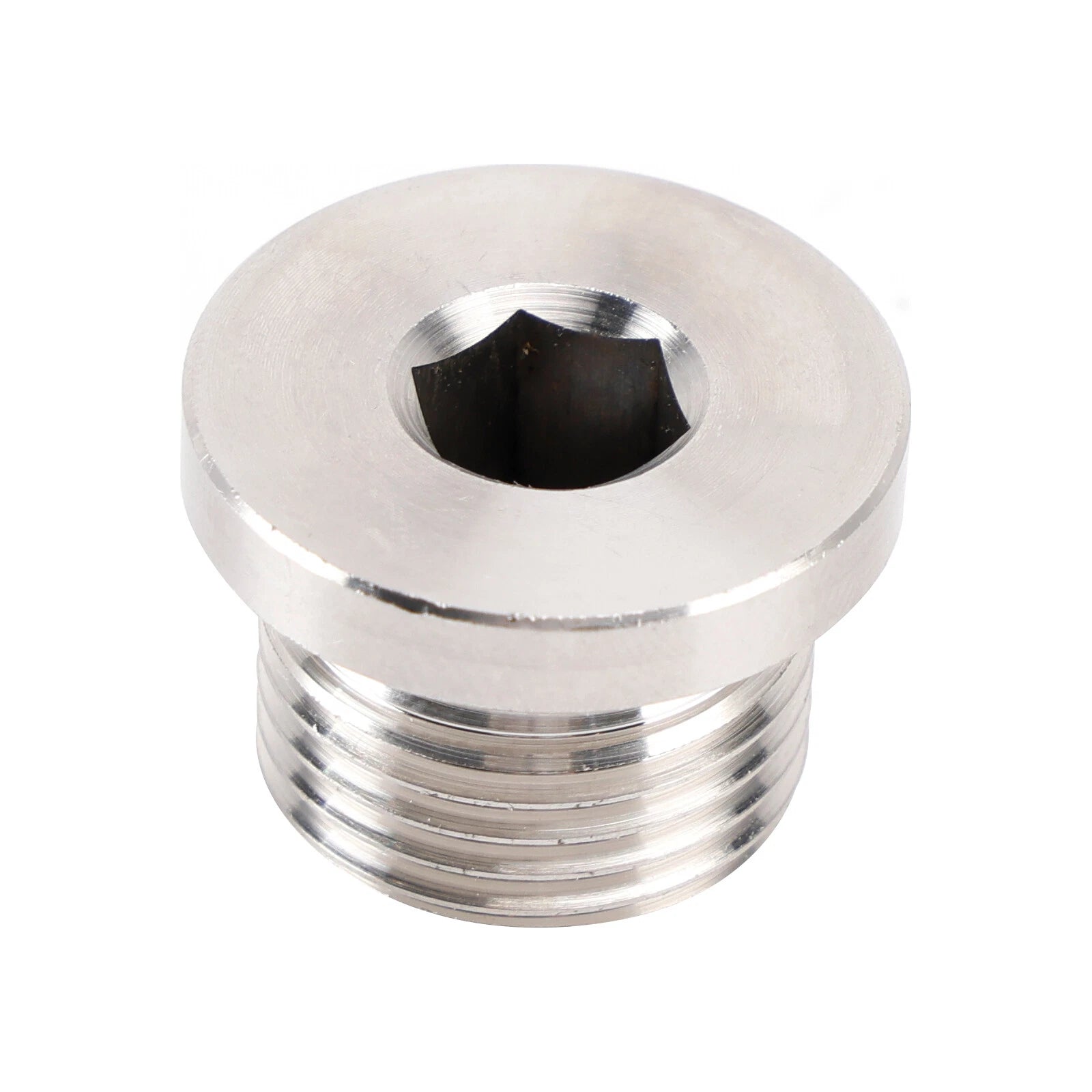 5X M18 x 1.5 Sensor Plug Cap with Copper Washer for Universal Fit Motorcycle