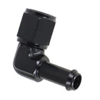 6 AN Female Swivel to 3/8" Barb Fitting Adapter 90 Degree