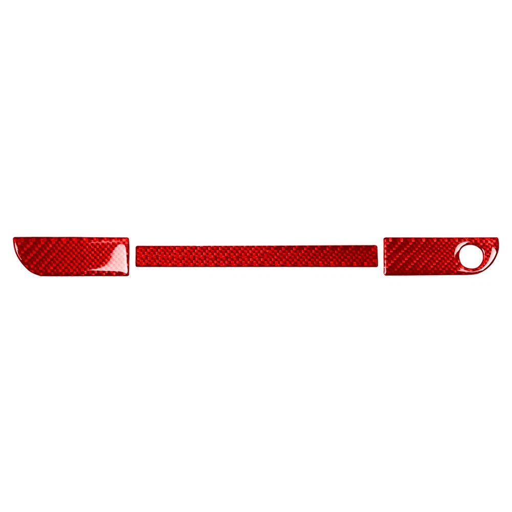 RHD Copilot Glove Box Switch Handle Cover Trim Carbon Red for Audi TT 8N (2001–2006)