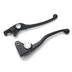 CNC Black Brake Clutch Levers for Kawasaki Ninja 650 Z650 Z900 (2017–2023)