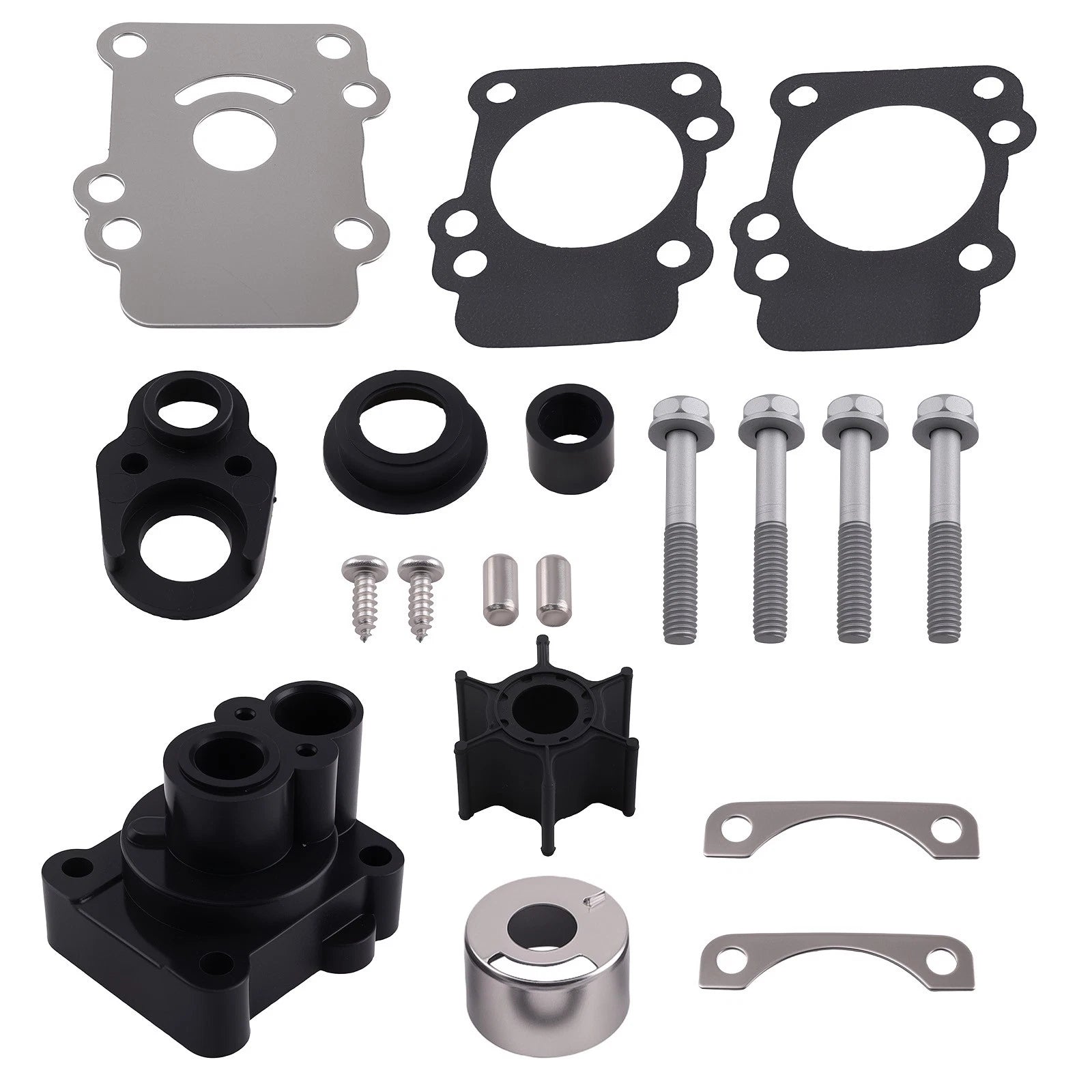 Boat Engine Kit for Yamaha 9.9HP 15HP 682-W0078-00-00 Impeller Repair Set