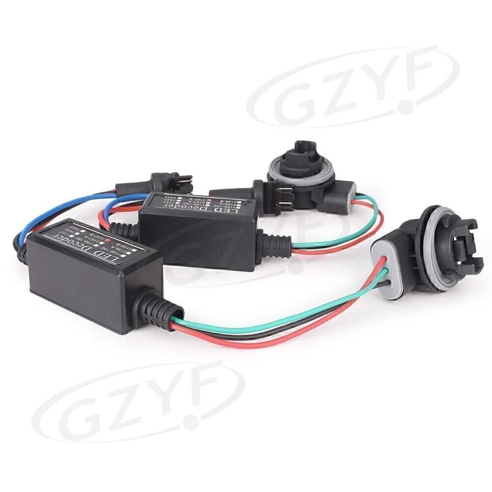 2X 3157B LED Decoder for Turn Signal Light (No Hyper Flashing)