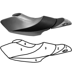 Seat Cover for Yamaha FZR (2009–2010) Blacktip