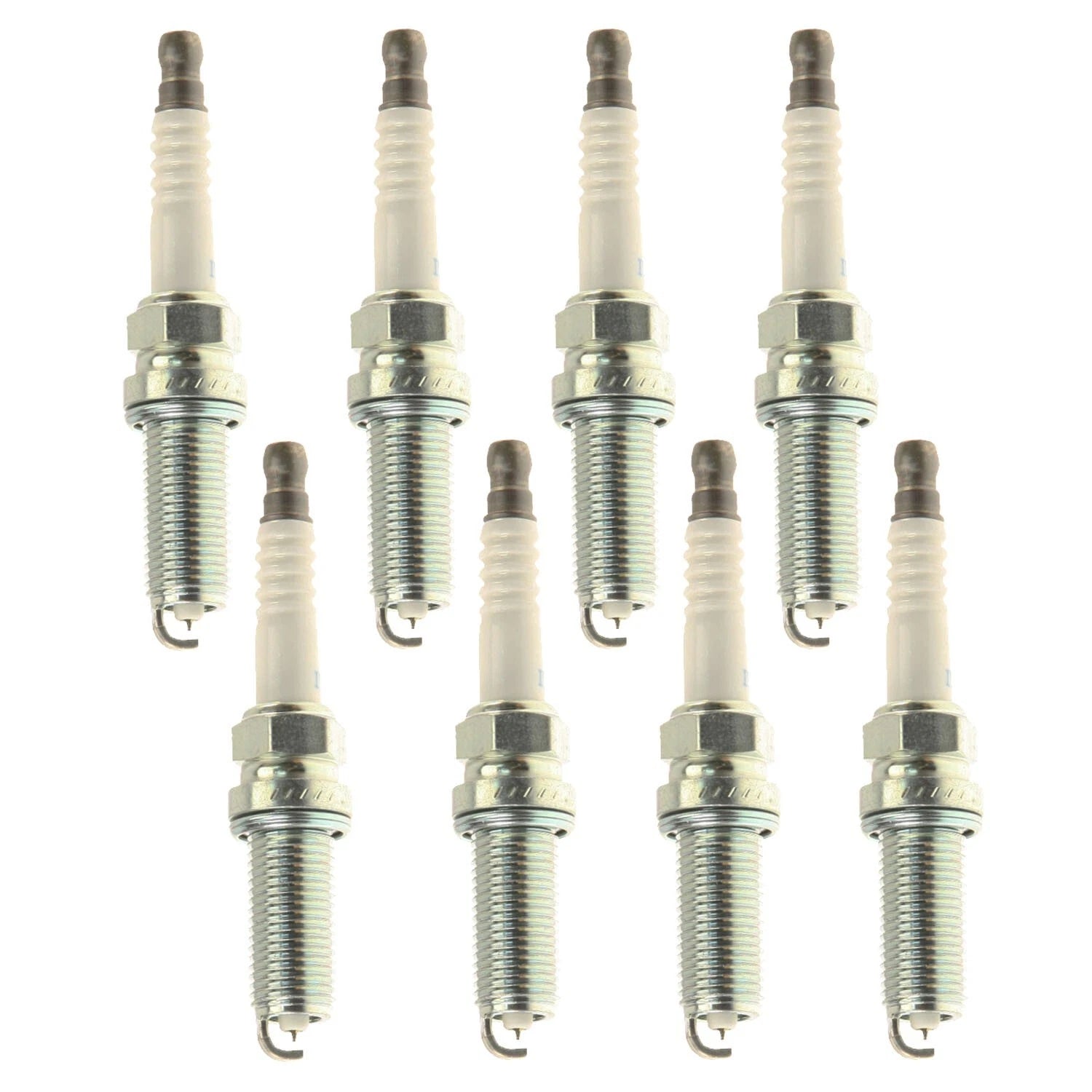 Set of 8 NGK Laser Iridium Spark Plugs (Gap 0.044) for Mazda 3 Sport (2010–2013)