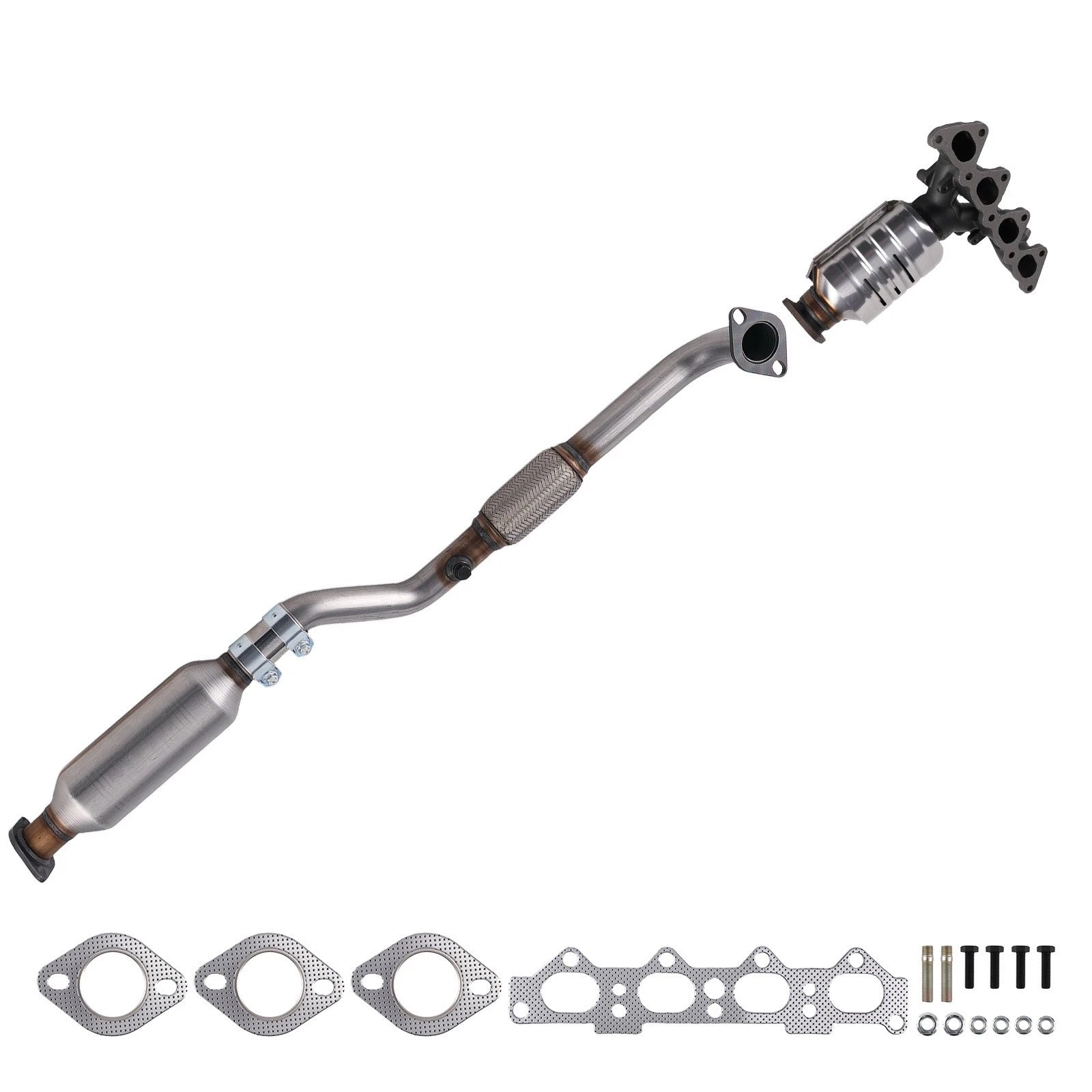 Catalytic Converter Set for Hyundai Elantra 2.0L (2004–2006) Stainless Steel