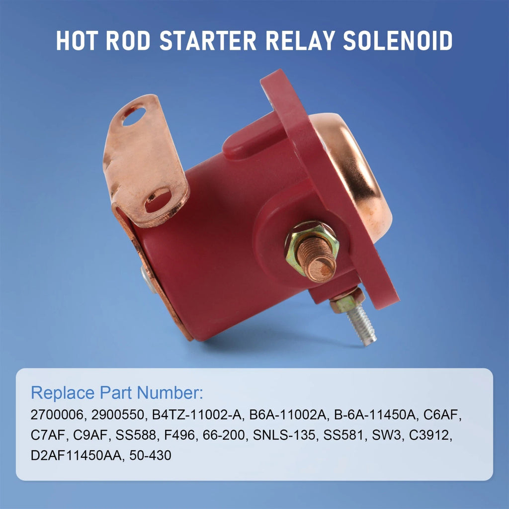 12V Heavy Duty Solenoid Relay for Ford (Fits Various Models)