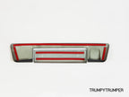 Matte Black Tailgate Handle Cover Insert for Isuzu D-Max 2020-2023