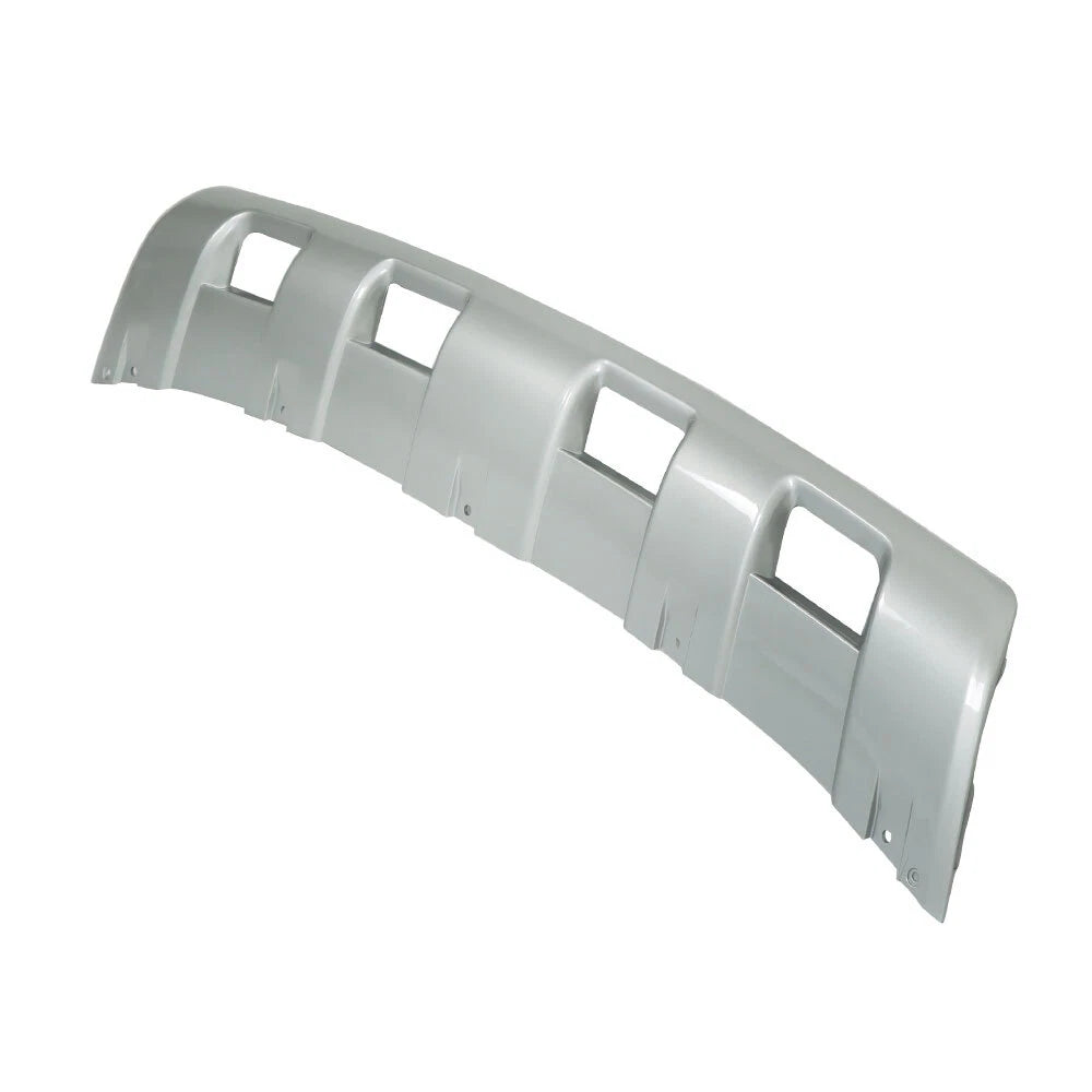 Front Bumper Lower Valance Panel for Ford Explorer (2020-2022) Silver Plastic