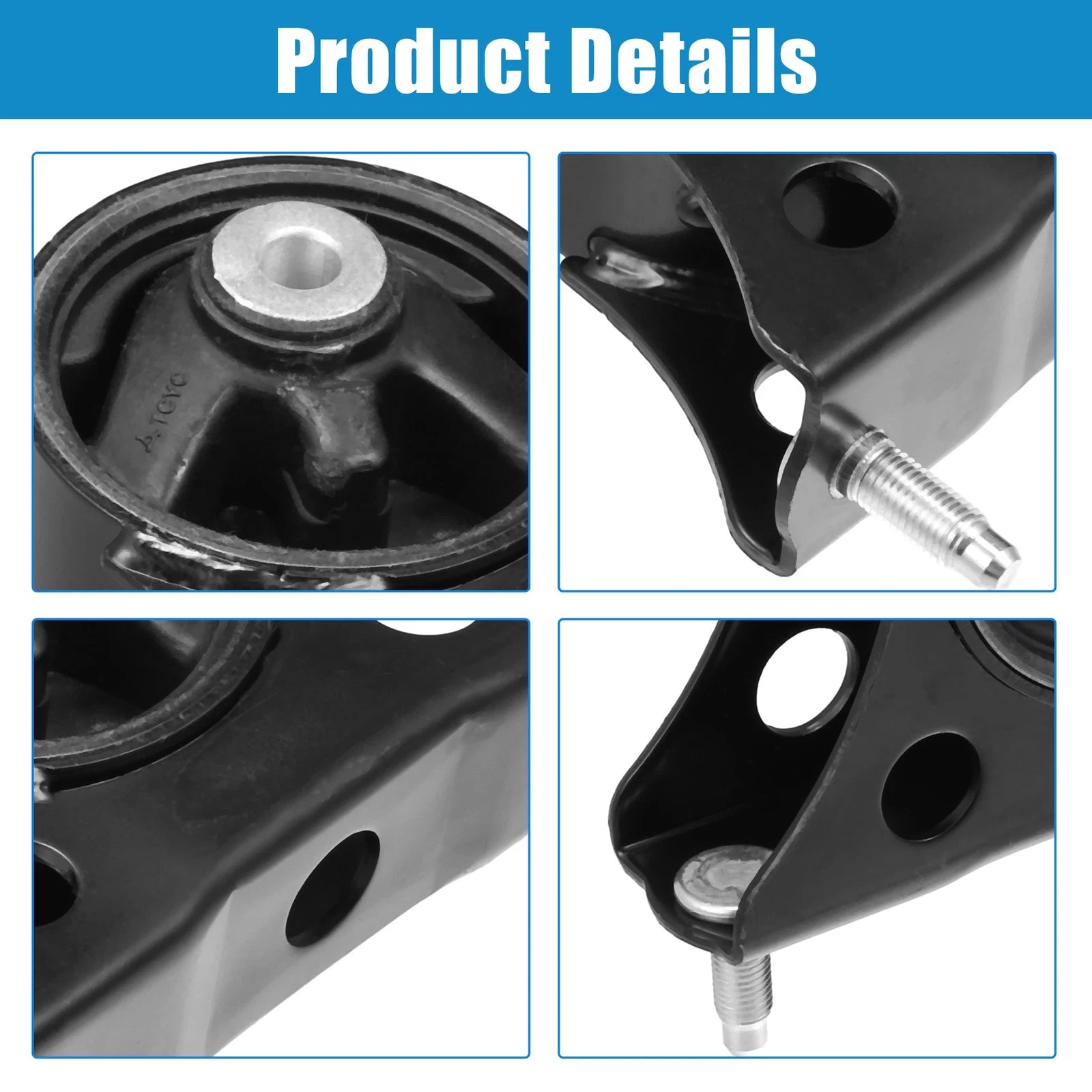 Front Engine Motor Mount for Toyota Highlander 4 Cyl 2.4L (2001–2007) No.1236128100