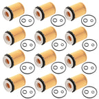 12x Oil Filters HU7116z for Mercedes-Benz A-Class C-Class E-Class CLA GLA GLB GLC GLE (2013–2023)