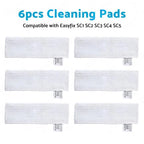 6PCS Mop Cloths Pads for Karcher SC1 SC2 SC3 SC4 SC5 (2010–2023)