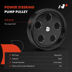Power Steering Pump Pulley for Ford Escape (2005-2007) Focus (2003-2011) Ranger