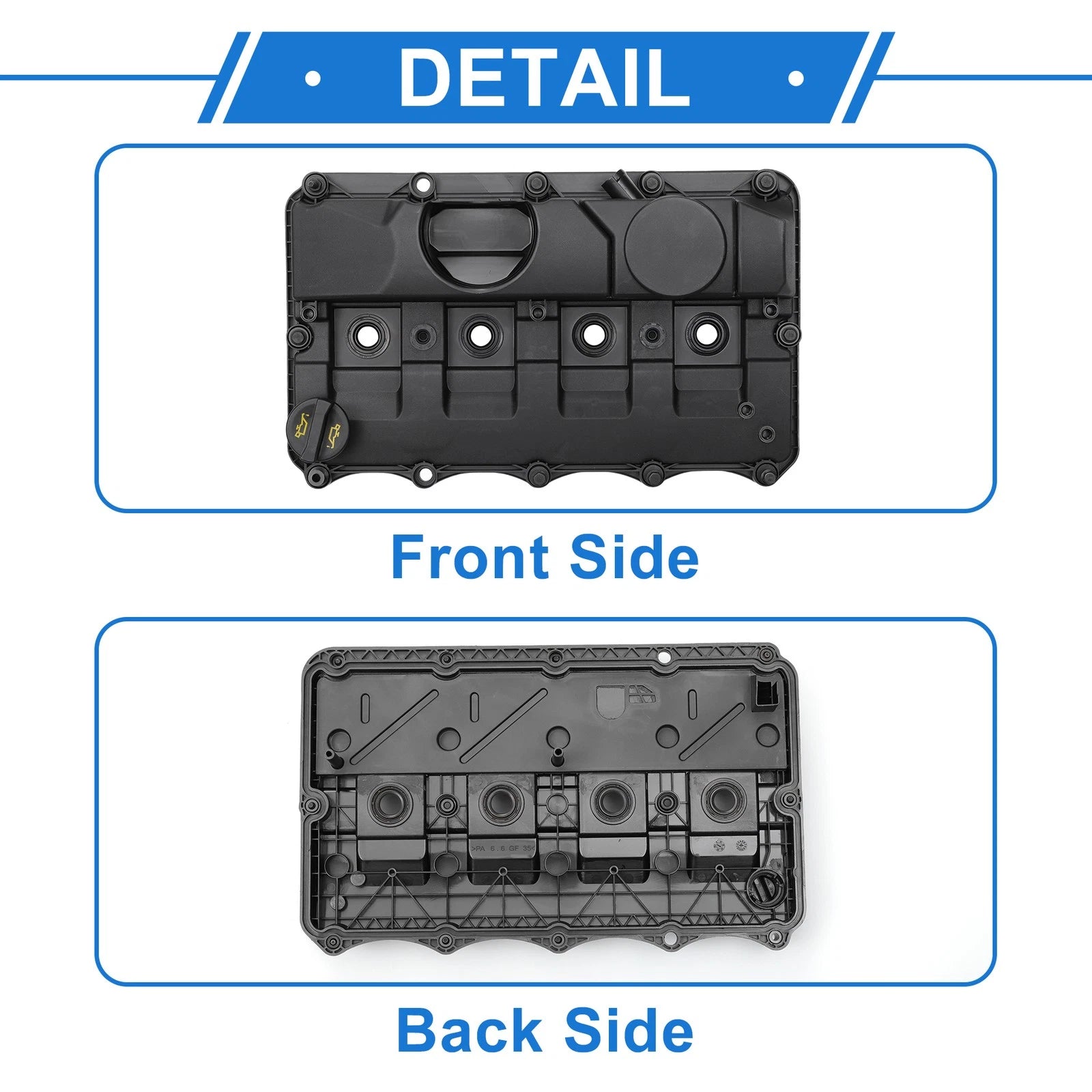 Front Engine Valve Cover with Gasket No. 1516726 for Ford Transit (2006–2014)