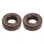2X Oil Seal 93101-10M14 for Yamaha Outboard 2T 4HP 5HP (7x10.8x21mm)