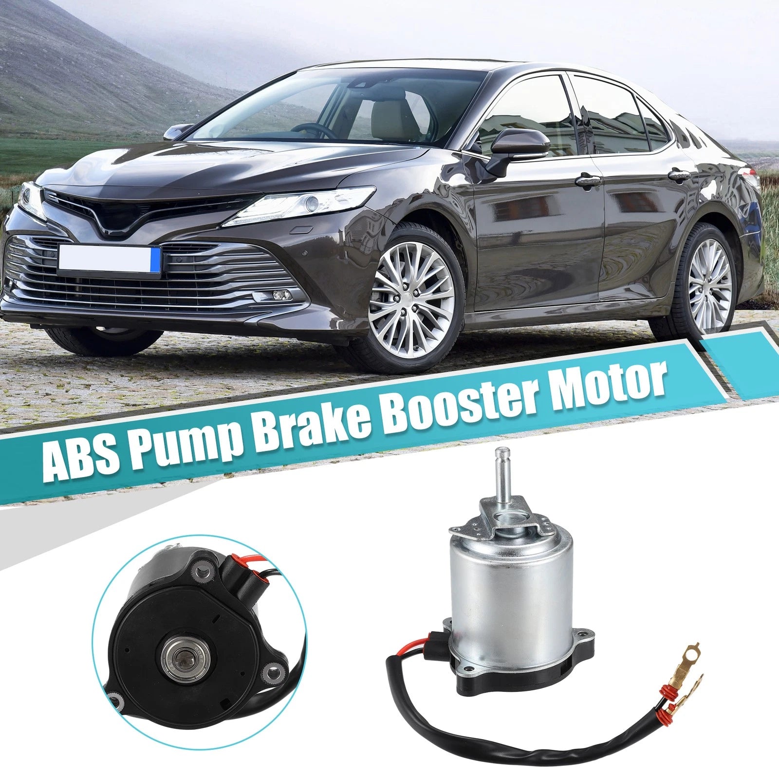 ABS Pump Brake Booster Motor for Toyota 4Runner, Land Cruiser, Lexus GX460 (2003–2023)