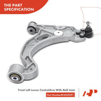 Set of 10 Wheel Hub Bearing Control Arm Sway Bar Kit for Buick Cadillac