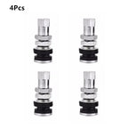 4 Pcs Metal Tubeless Tire Valve for Car TR161 Wheel Rim (No Year Specified)