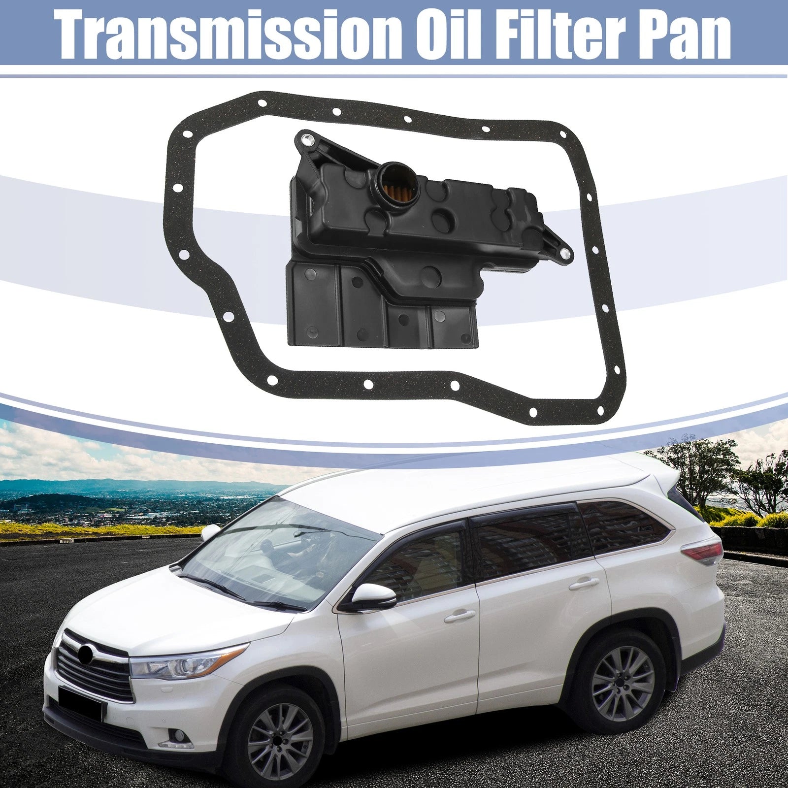 Transmission Filter Oil Pan Gasket Kit for Toyota (35330-48020, 3533033050)