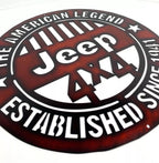 Jeep Off Road Metal Sign American Legend Since 1941 18 Inch
