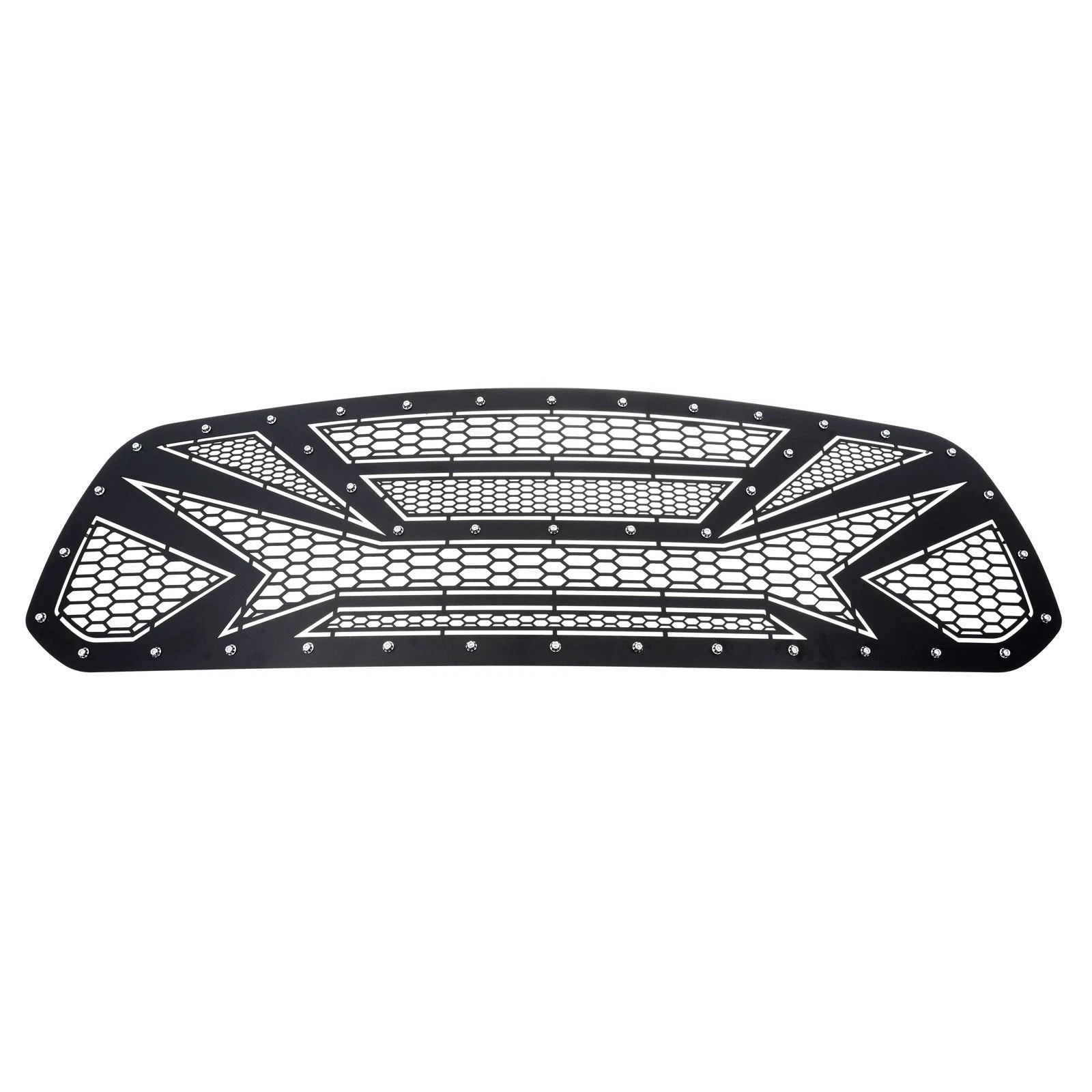 Upper Stainless Black Laser Cut Grille for Ram 1500 (2013–2021)