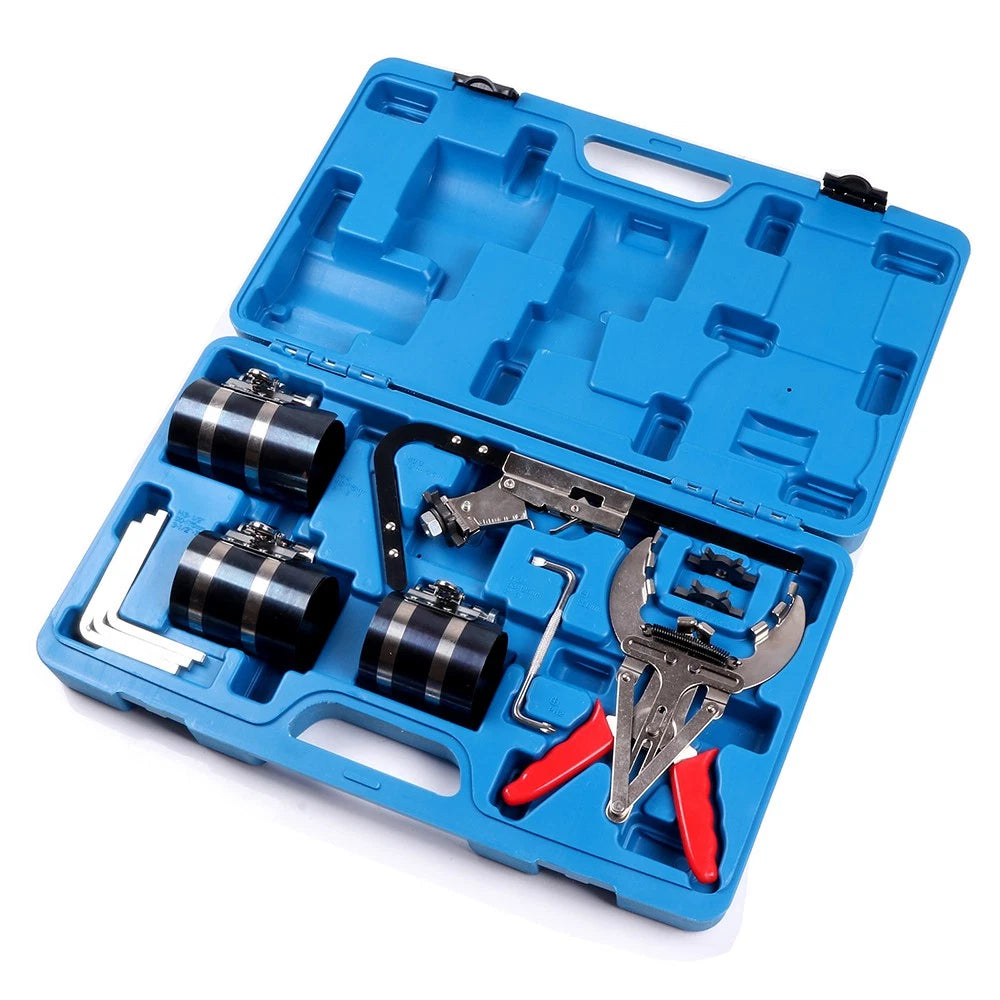 Piston Ring Service Tool Kit with Ring Expander & Groove Cleaner