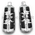Pirate Skull Footpegs for Harley Softail Slim FLSL & Breakout FXBR (2018–2023)