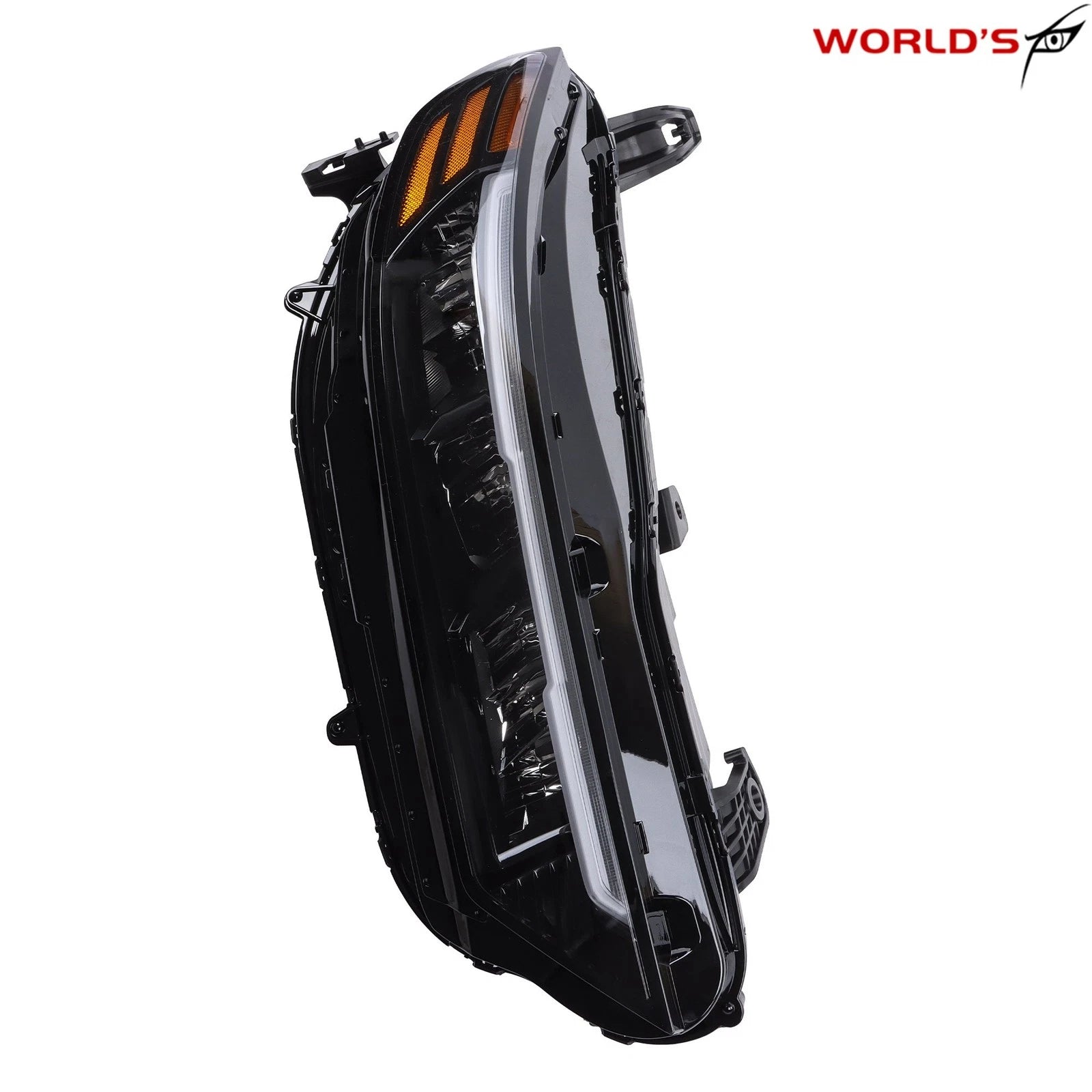 Full LED Headlights for Honda Accord (2023–2024) with LED DRL Signal Black Trim