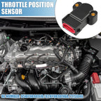 Throttle Position Sensor No. 95BF9B989JB for Ford Fiesta (1989–1995)