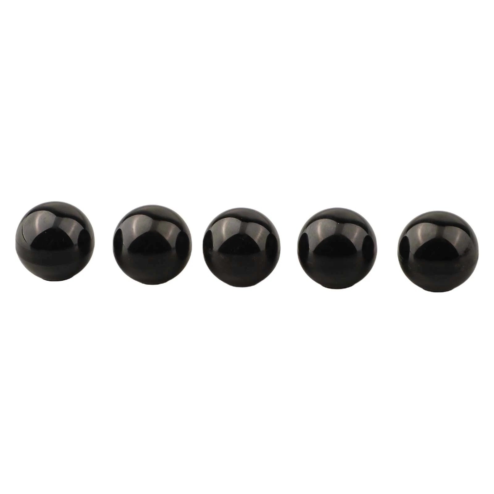 Black Round Ball Bakelite Lever Knob for