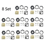 Set of 8 Carburetor Diaphragm Kit for Husqvarna 365 X-Torq 372 X-Torq (2010–2023)