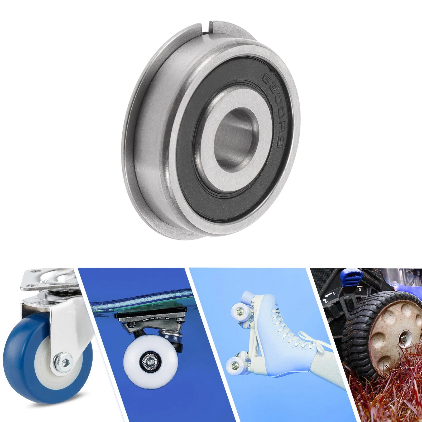 Deep Groove Ball Bearing 10x35x11mm for Scooter/Skateboard (1 Pc)