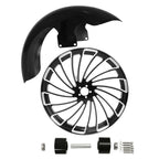 21" Wheel Rim for Harley Touring Glide (2008–2013) - Dual Disc Hub, Front Fender