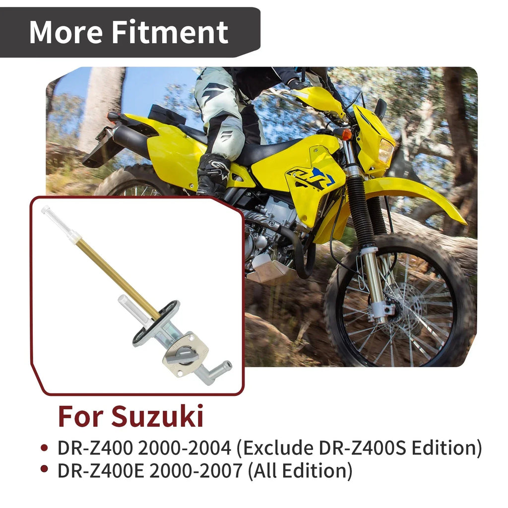 Fuel Petcock Valve Kit for Suzuki DR-Z400 (2000–2012)