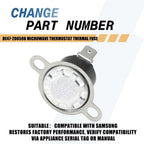Thermostat Fuse DE47-20059B for Samsung Microwave Ovens