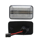 Pair Clear LED Side Marker Turn Signal Light for Porsche 911 964 993 Golf MK2
