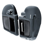 Lower Vented Fairings for Harley Touring 2014-2023 Gunship Gray