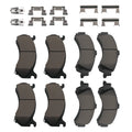 8pcs Ceramic Brake Pads Kit for Chevrolet Tahoe/GMC Yukon (2000–2006)