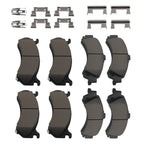 8pcs Ceramic Brake Pads Kit for Chevrolet Tahoe/GMC Yukon (2000–2006)