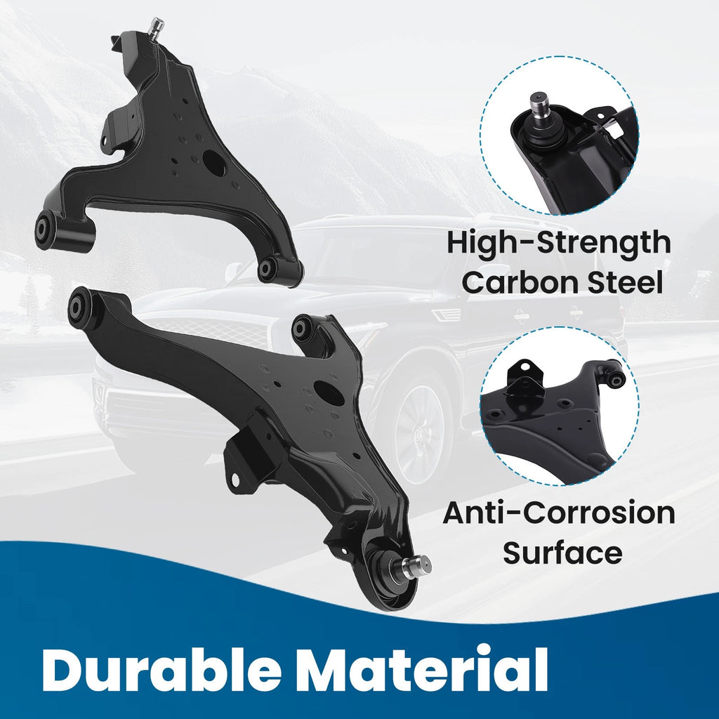 14pc Control Arms for Nissan Pathfinder Armada Titan (2004-2015)