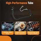 Turbocharger Coolant Water Line for BMW 750i 650i 550i (2006–2019) Right Side