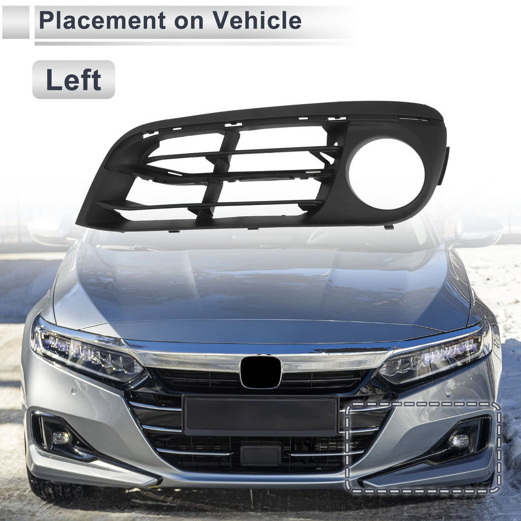 1 Pc Fog Light Grill for BMW 528i (2014–2016) No. 51117331731 Black