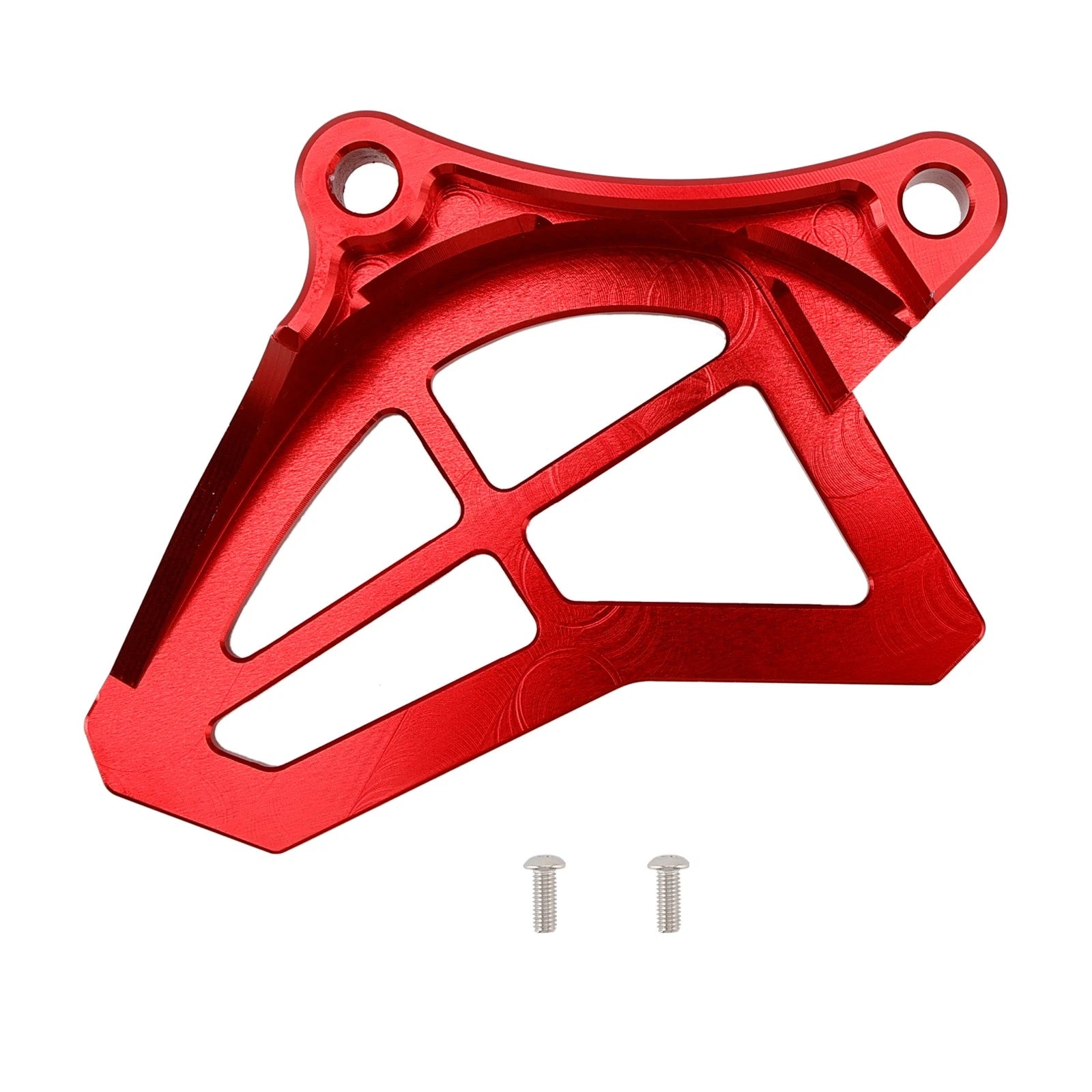 Sprocket Guard Cover for Yamaha YZ125 (1993–2004) - Aluminum, Red