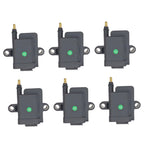 Set of 6 Marine Ignition Coils for Mercury Optimax (339-879984T00, 300-8M0077471, 18-5159)